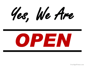 Open