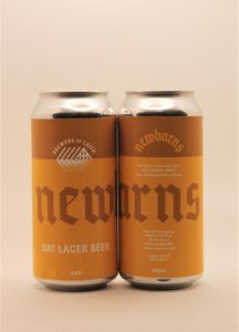 New Barns oat lager