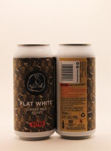 Flat white coffee stout