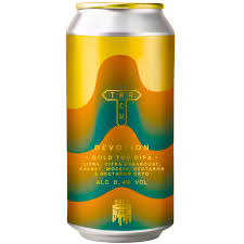 Track Brewing, Devotion Gold Top DIPA 1 Track Brewing, Devotion Gold Top DIPA