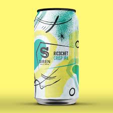 Siren Ricochet Crisp IPA 1 Siren Ricochet Crisp IPA